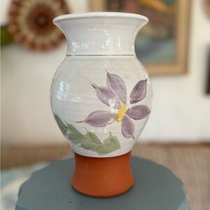 Vtg.9” Tall Gatchell’s handcrafted Irish Pottery by Waterford Crystal.